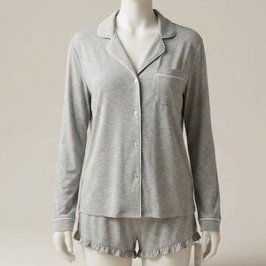 New Pajama Set for Women XL Gray